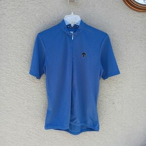 Descente H2Zero Cycling Jersey  Women's Size XL Blue Performance